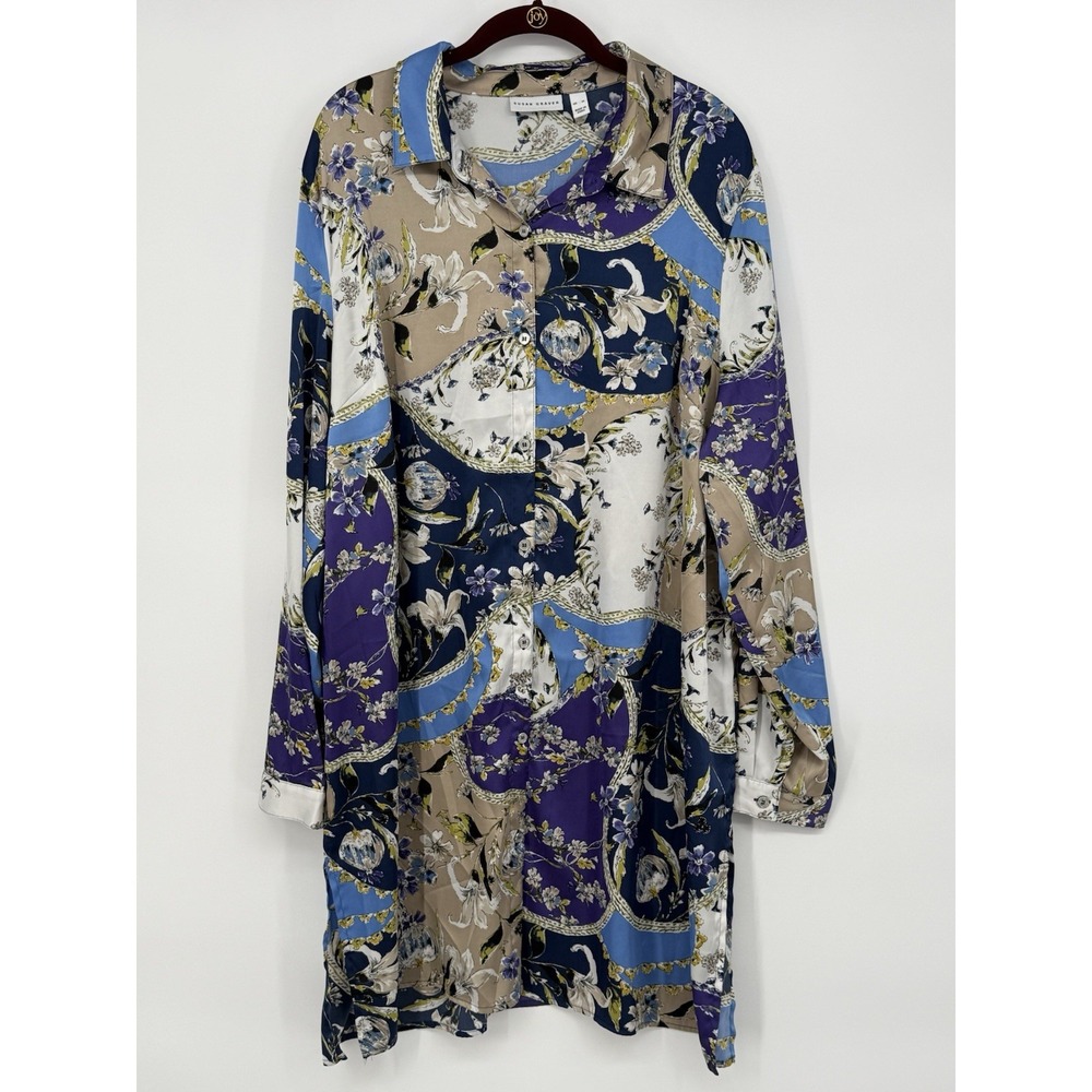 Susan Graver Long Blouse XL